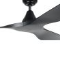 Ανεμιστήρας Οροφής Ø132x28,5cm 30w DC 5 Ταχύτητες, Summer-Winter mode, Μαύρο Ματ Eglo Portsea 35109