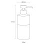 Doppio grey 325 ml δοχείο κρεμοσάπουνου Sealskin 361840214