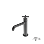 Μπαταρία Νιπτήρα με Βαλβίδα Clic-Clac Εlle Cross La Torre Black Brushed 38004-410