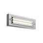 ΦΩΤΙΣΤΙΚΟ ΤΟΙΧΟΥ ΜΕ ΓΡΙΛΙΕΣ LED 6W 255X42X90 3CCT IP65 ΓΚΡΙ ARTE ILLUMINA SENARIO Eurolamp 145-52110