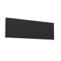Φωτιστικό Τοίχου Μαύρο L25,5xH8cm LED 3000K 640lm Eglo Climene 390116