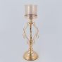 ΚΗΡΟΠΗΓΙΟ ΜΕΤΑΛΛΙΚΟ ΧΡΥΣΟ 15x36cm Eurolamp 752-24094