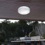 Πλαφονιέρα Καφέ Στρογγυλή Leros Viokef 4049203