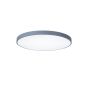 InLight Πλαφονιέρα οροφής LED 28W 3CCT by switch on base από γκρι μέταλλο και ακρυλικό D:40cm 42035-C-Gray