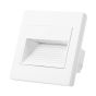 ΑΠΛΙΚΑ ΤΟΙΧΟΥ SLIM LED 1W 86X86X40 3000K IP20 ΛΕΥΚΗ ARTE ILLUMINA Eurolamp 145-52199