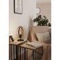 Φωτιστικό Επιτραπέζιο  Μονόφωτο Ø155xL190xH375mm 1xE27 Μέταλλο Μαύρο-Ξύλο Eglo Basildon 43464