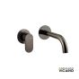Μπαταρία Νιπτήρα Τοίχου Slim Vicario Black Chrome 500045-405