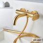 Μπαταρία Λουτρού Slim Vicario Brushed Gold 500100-201