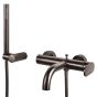 Μπαταρία Λουτρού Slim Vicario Black Brushed 500100-410