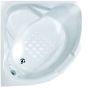 Μπανιέρα Γωνιακή Ακρυλική 105*105*Ύψος 50 εκ. Sanitec Samantha 501