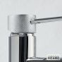 Μπαταρία Νιπτήρα με Βαλβίδα Clic-Clac Industrial Vicario Chrome 512010-100