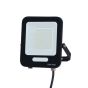 ΠΡΟΒΟΛΕΑΣ LED SMD 50W ΜΑΥΡΟΣ IP66 4000K PLUS Eurolamp 147-69010