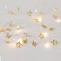 ΣΕΙΡΑ, 20 MINI LED, ΔΙΑΚΟΣΜΗΤΙΚΑ ΑΣΤΕΡΙΑ, ΜΠΑΤΑΡΙΑΣ 3xΑΑ, ΧΡΟΝΟΔΙΑΚΟΠΤΗ, ΑΣΗΜΙ ΧΑΛΚΙΝΟ ΚΑΛΩΔΙΟ, ΘΕΡΜΟ ΛΕΥΚΟ LED ΑΝΑ 10cm, ΠΡΟΕΚΤΑΣΗ ΠΑΡΟΧΗΣ 30cm, IP20 Eurolamp 600-03342
