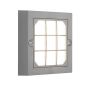 ΦΩΤΙΣΤΙΚΟ ΤΟΙΧΟΥ LED 6W 135X135X32 3CCT IP65 ΓΡΑΦΙΤΗΣ ARTE ILLUMINA SENARIO Eurolamp 145-52123