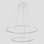 ΦΩΤΙΣΤΙΚΟ ΚΡΕΜΑΣΤΟ ΣΤΡΟΓΓΥΛΟ LED 37W Φ40XΦ60X110 ΛΕΥΚΟ ARTE ILLUMINA DOPPIA Eurolamp 144-15004