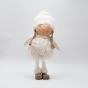 ΚΟΡΙΤΣΑΚΙ POM POM ΜΕ ΛΕΥΚΑ ΡΟΥΧΑ, 43cm Eurolamp 600-46643