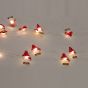 ΣΕΙΡΑ, 20 LED 3mm, ΔΙΑΚΟΣΜΗΤΙΚΑ ΑΚΡΥΛΙΚΑ ΜΑΝΙΤΑΡΙΑ, ΜΠΑΤΑΡΙΑΣ 3xΑΑ, ΧΡΟΝΟΔΙΑΚΟΠΤΗ, ΘΕΡΜΟ ΛΕΥΚΟ LED ΑΝΑ 10cm, ΑΣΗΜΙ ΧΑΛΚΙΝΟ ΚΑΛΩΔΙΟ, ΠΡΟΕΚΤΑΣΗ ΠΑΡΟΧΗΣ 30cm, IP20 Eurolamp 600-03344