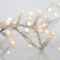 ΚΟΥΡΤΙΝΑ, 360 LED 3mm, 31V ΜΕΤΑΣΧΗΜΑΤΙΣΤΗ, 4 ΕΠΕΚΤΑΣΕΙΣ ΕΩΣ 3 ΣΕΤ, ΔΙΑΦΑΝΟ PVC ΚΑΛΩΔΙΟ, ΘΕΡΜΟ ΛΕΥΚΟ LED (H200 x W200cm, 20 ΣΕΙΡΕΣ x 18 LED), ΠΡΟΕΚΤΑΣΗ ΠΑΡΟΧΗΣ 3m, ΙΡ44 Eurolamp 600-11371