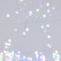 ΚΟΥΡΤΙΝΑ, 140 MINI LED, ΚΡΑΚΕΛΕ ΜΠΑΛΕΣ 1.3cm, 31V ΜΕΤΑΣΧΗΜΑΤΙΣΤΗ, 4 ΕΠΕΚΤΑΣΕΙΣ ΕΩΣ 3 ΣΕΤ, ΑΣΗΜΙ ΧΑΛΚΙΝΟ ΚΑΛΩΔΙΟ, ΧΡΩΜΑΤΙΣΤΟ LED (H150 x W100cm, 10 ΣΕΙΡΕΣ x 14 LED), ΠΡΟΕΚΤΑΣΗ ΠΑΡΟΧΗΣ 3m, IP44 Eurolamp 600-11434