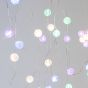 ΚΟΥΡΤΙΝΑ, 140 MINI LED, ΚΡΑΚΕΛΕ ΜΠΑΛΕΣ 1.3cm, 31V ΜΕΤΑΣΧΗΜΑΤΙΣΤΗ, 4 ΕΠΕΚΤΑΣΕΙΣ ΕΩΣ 3 ΣΕΤ, ΑΣΗΜΙ ΧΑΛΚΙΝΟ ΚΑΛΩΔΙΟ, ΧΡΩΜΑΤΙΣΤΟ LED (H150 x W100cm, 10 ΣΕΙΡΕΣ x 14 LED), ΠΡΟΕΚΤΑΣΗ ΠΑΡΟΧΗΣ 3m, IP44 Eurolamp 600-11434