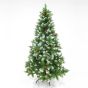 ΔΕΝΤΡΟ ΕΛΑΤΟ ΧΙΟΝΙΣΜΕΝΟ ΜΕ BERRY, 240cm Eurolamp 600-30173