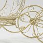 ΑΜΑΞΑ ΜΕΤΑΛΛΙΚΗ, ΧΡΥΣΗ, 150x94cm B Eurolamp 600-45812B
