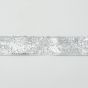 ΚΟΡΔΕΛΑ ME ΑΣΗΜΙ ΧΟΝΤΡΟΚΟΜΜΕΝΟ GLITTER, 6.30cm, 10M Eurolamp 600-47555