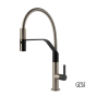 ΜΠΑΤ.ΝΕΡΟΧ.ΕΛΑΤΗΡΙΟΥ MESH GESSI INOX/BLACK MATT 60005-599