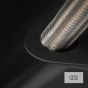 ΜΠΑΤ.ΝΕΡΟΧ.ΕΛΑΤΗΡΙΟΥ MESH GESSI INOX/BLACK MATT 60005-599
