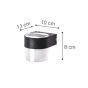 Φωτιστικό οροφής LED 75W 3CCT by switch on base D:80cm 6094-A-Black