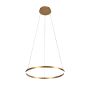 Κρεμαστό φωτιστικό LED 45W 3CCT by switch on base D:100cm 6095-AA-Golden