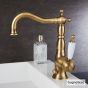 Μπαταρία Νιπτήρα με Αυτόματη Βαλβίδα Oxford Bugnatese Bronze 6313-220
