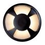 ΦΩΤΙΣΤΙΚΟ ΔΑΠΕΔΟΥ ΕΞΩΤΕΡΙΚΟ 4F LED 3W IP65 12V Φ68X24mm PRO ΜΑΥΡΟ ARTE ILLUMINA Eurolamp 145-52521