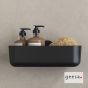 ΜΠΟΥΚΑΛΟΘΗΚΗ 25 cm OPAL GEESA BLACK MATT 7214-400