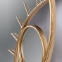 ΚΑΘΡΕΦΤΗΣ ΜΕΤΑΛΛΙΚΟΣ ΚΡΕΜ 70x2.5x70cm Eurolamp 751-11048