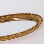 ΔΙΣΚΟΣ ΠΟΛΥΡΕΖΙΝ ΜΕ ΚΑΘΡΕΠΤΗ ΧΡΥΣΟΣ 35x26x3cm Eurolamp 752-16133