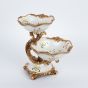 ΦΟΝΤΑΝΙΕΡΑ ΠΟΛΥΡΕΖΙΝ ΛΕΥΚΗ - ΧΡΥΣΗ 24x19x26cm Eurolamp 752-21012
