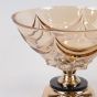 ΜΠΩΛ ΜΕΤΑΛΛΙΚΟ - ΓΥΑΛΙΝΟ ΧΡΥΣΟ 29x22cm Eurolamp 754-11024