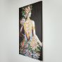 ΠΙΝΑΚΑΣ ΚΑΜΒΑΣ ΓΥΝΑΙΚΑ ΜΕ ΛΟΥΛΟΥΔΙΑ 80x3.5x120cm Eurolamp 755-12019