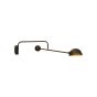 HL-3539-1 L OLIVER BLACK & NICKEL WALL LAMP HOMELIGHTING 77-3881
