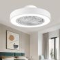 SE LED F50 MARCO WHITE FAN 30W SMART WITH CONTROL 50X50X20cm 3000K-6500K 85-265V 2 YEARS WARRA HOMELIGHTING 77-50620