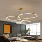 SE LED 4 KANKO PENDANT GOLD 96w  3CCT 80x60x40x20cm IP20 220V 2YEARS WARRANTY Α2 HOMELIGHTING 77-50669