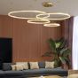 SE LED 4 KANKO PENDANT GOLD 96w  3CCT 80x60x40x20cm IP20 220V 2YEARS WARRANTY Α2 HOMELIGHTING 77-50669