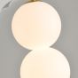 SE LED 120 LUNA TRIPLA GOLD Φ10CM  PENDANT  3CCT WITH MEMORY  2 YEARS WARRANTY HOMELIGHTING 77-51158