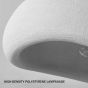 SE21-300-WH- PAC FOAM  PENDANT WHITE E27 D30  2 YEARS WARRANTY HOMELIGHTING 77-51178