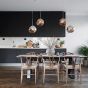 SE21-AL-36 ALTRA PENDANT GOLD E27 36cm  2 YEARS WARRANTY HOMELIGHTING 77-51183