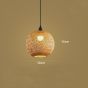SE21-BA-3030 LYSA PENDANT  BAMBOO STEEL  30*120cm  E27  2 YEARS WARRANTY HOMELIGHTING 77-51189