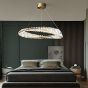 SE LED 60 OVELA ROSE GOLD Φ60cm 3CCT REMOTE CONTROL 2 YEARS WARRANTY HOMELIGHTING 77-51192