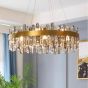 SE LED 80 SOLINA CIRCLE Φ80cm GOLD 3CCT 3000K-6500K REMOTE CONTROL 2 YEARS WARRANTY HOMELIGHTING 77-51195
