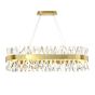 SE LED 80  TWILIGHT RECTANGLE L80cm  GOLD 23,2W 3000K-6500K 3CCT REMOTE CONTROL  2 YEARS WARRAN HOMELIGHTING 77-51198